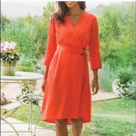 Soft Surroundings Dresses & Skirts - Soft Surroundings Traviata wrap tie kimono dress